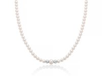 Collana Miluna Donna PERLE 375 in Oro Perla PCL6456BX